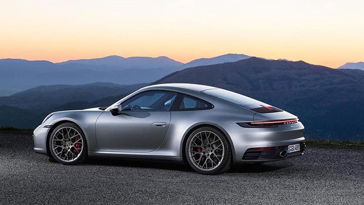 Porsche la nouvelle 911 back